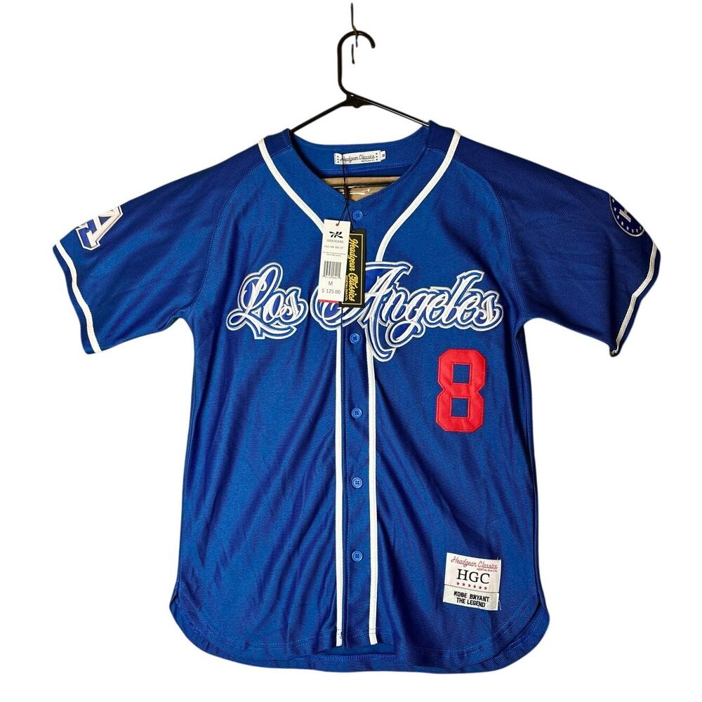 NWT - Headgear Classics Bryant LA Baseball Jersey - Size Med